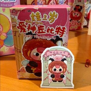 Baby three Cupid Vinyl Plush Toy- RED FOX